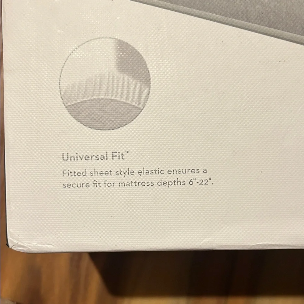 Malouf Sleep Tite Prime Terry Mattress Protector - White